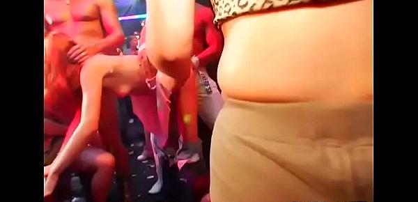  Group wild sex patty at night club jocks and pusses every where